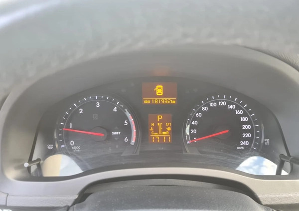 Toyota Avensis cena 46500 przebieg: 182000, rok produkcji 2014 z Koszalin małe 121